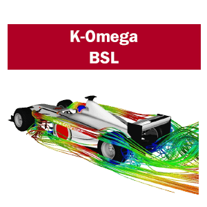 مدل توربولانس k omega BSL در انسیس فلوئنت